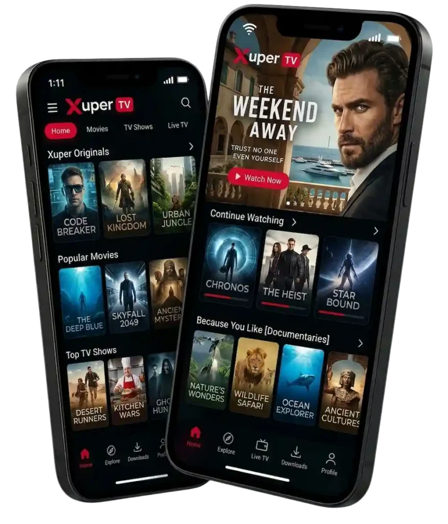 Xuper TV APK en celulares Android 