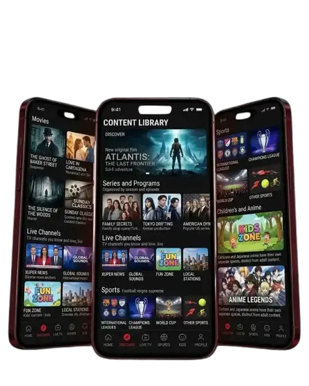 Xuper TV - Biblioteca de Contenido